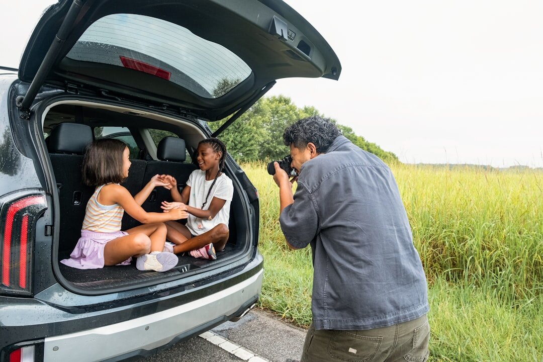spacious family car interior