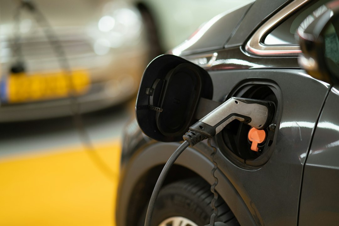 electric car charging station