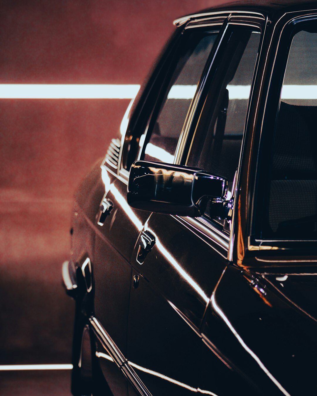luxury sedan dashboard
